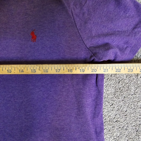 Polo Ralph Lauren Men's Size Large Purple with Red Logo - Picture 3 of 7
